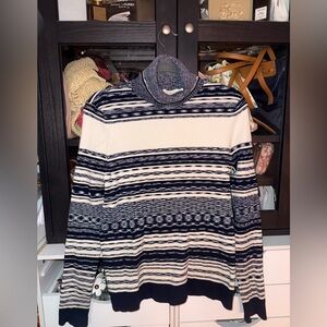 Tory Burch Sweaters New Tory Burch Julie Sweater in Blue Extra Large